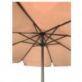 Ομπρελα Φ300Cm Αlu Ανθρακί/ύφασμα Μπεζ