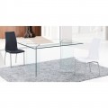 Τραπέζι γυάλινο Glasser Clear tempered 12mm EM727
