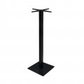 Prato Bar Βάση 45X45Cm Steel H108Cm Μαύρη (15,00Kg) (Σετ 2τμχ)