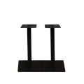 Prato Βάση 70X40Cm Steel Μακρόστενη H72Cm Μαύρη (21,00Kg)