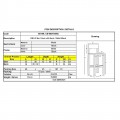 Σκαμπώ bar RELIX μεταλλικό με πλάτη σε μαύρο χρώμα E5199,1