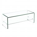 Τραπέζι σαλονιού Glasser Clear tempered EM731
