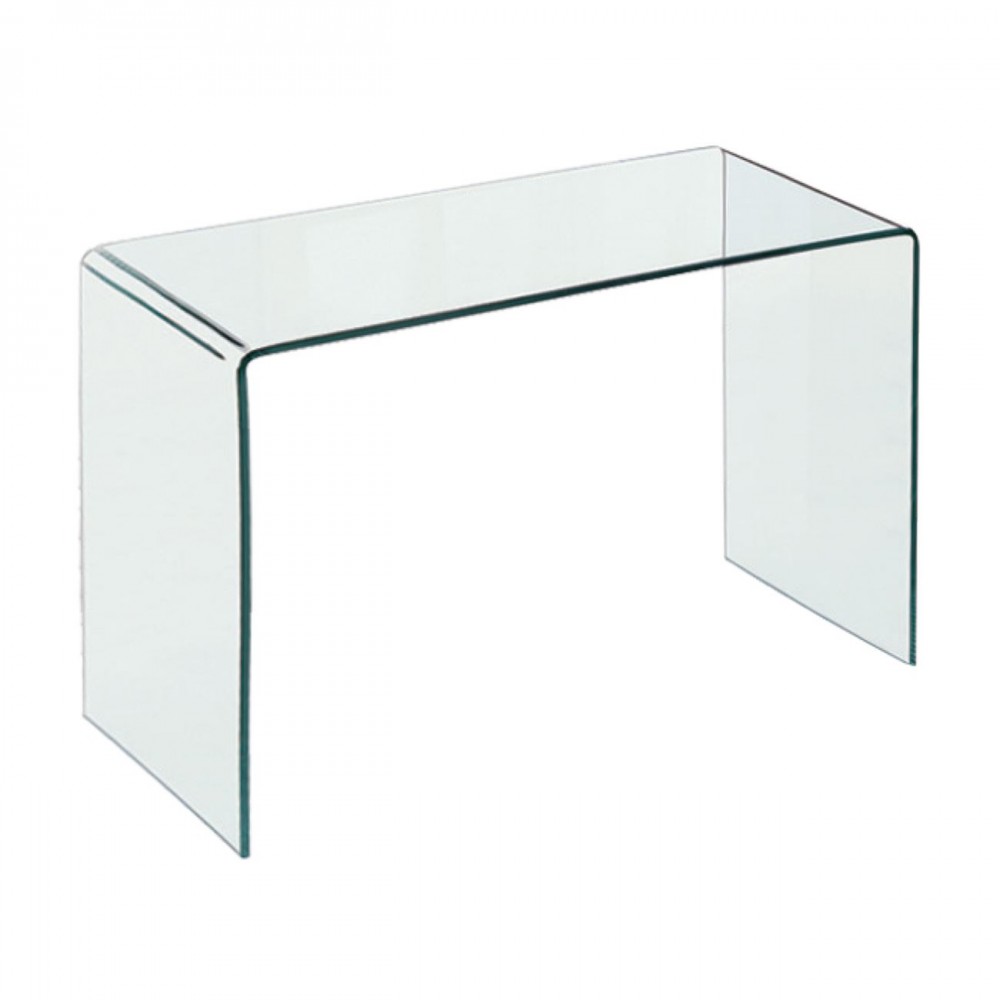 Τραπέζι GLASSER CLEAR γυάλινο 120x60x75
