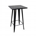 Relix Τραπέζι Bar 60X60 Μεταλ.antique Black