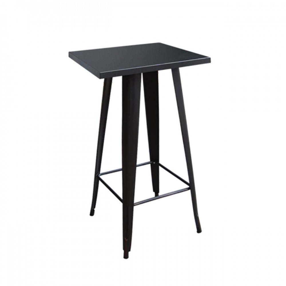 Relix Τραπέζι Bar 60X60 Μεταλ.μαύρο