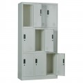Locker 9 Θεσ.μεταλλικό 90X40X185Cm Γκρι