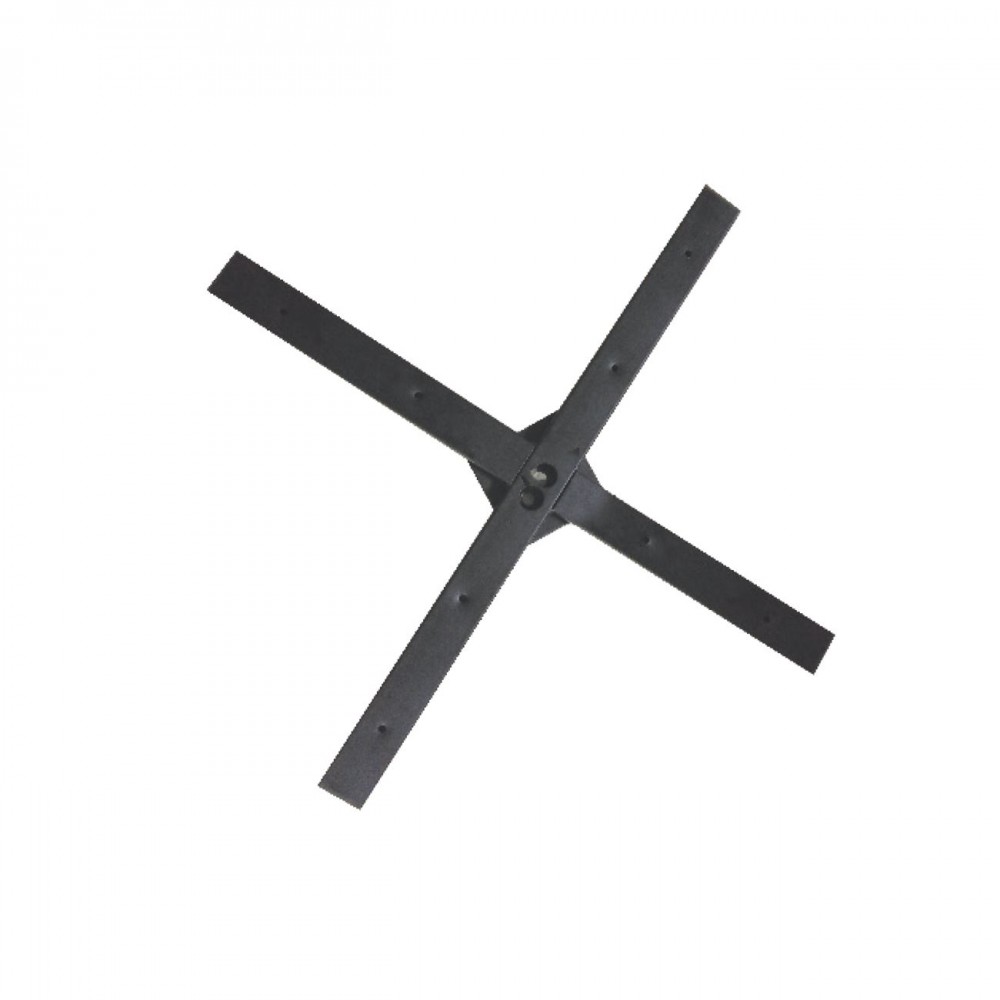 Cross Steel 60X60Cm Μεγάλος Σταυρός Στήριξης