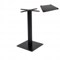 Prato-R Βάση 40X40Cm Steel H73Cm Μαύρη (11,90Kg)/με Ρεγουλατόρο (Σετ 2τμχ)