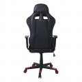 Πολυθρόνα γραφείου gaming bucket BF8050 με επένδυση PU σε μαύρο/κόκκινο ΕΟ577