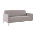 Style Καναπές K/d 3-Θέσιος Pu Sand-Grey