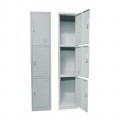 Locker 3 Θεσ.μεταλλικό 38X45X185Cm Γκρι
