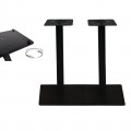 Prato-R Βάση 70X40Cm Steel Μακρ/νη H73Cm Μαύρη (21,10Kg)/με Ρεγουλατόρο
