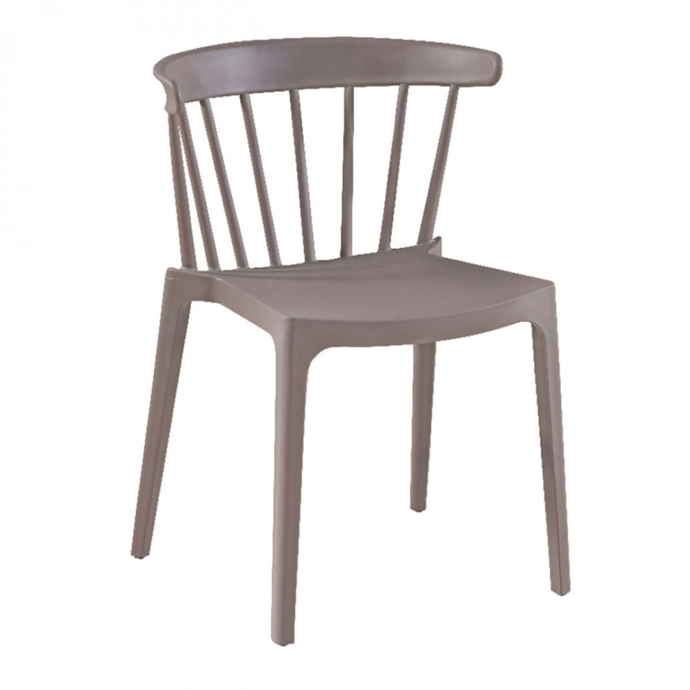 West Καρέκλα Pp-Uv Sand Beige (Σετ 4τμχ)