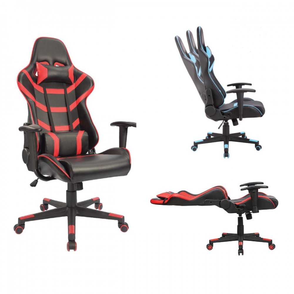 ΠΟΛΥΘΡΟΝΑ GAMING BF9050 PVC ΜΑΥΡΟ/ΚΟΚΚΙΝΟ