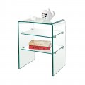 Glasser Clear Ραφιέρα 50X40X58Cm Γυαλί 10/6Mm
