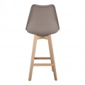 Martin Σκαμπώ Bar Pp Sand Beige (Μοντ/νη Ταπετσαρία) (Σετ 4τμχ)