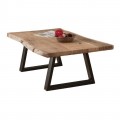 Τραπέζι Σαλονιού LIZARD Slim 115x65x40cm Ακακία Φυσικό 115x65x40cm / ΕΑ7101,S