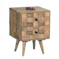 Teka Κομοδίνο 40X35X55Cm Ακακία Φυσικό ΕΑ7044