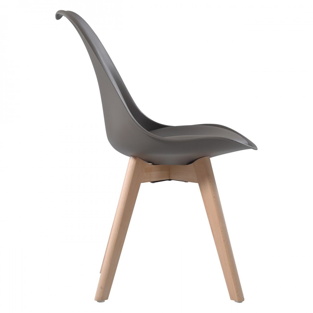 Martin Καρ.pp Sand Beige (Ξύλ.πόδι-Metal Cross) Αμοντάριστη Ταπετσαρία (Σετ 4τμχ)