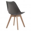 Martin Καρ.pp Sand Beige (Ξύλ.πόδι-Metal Cross) Αμοντάριστη Ταπετσαρία (Σετ 4τμχ)