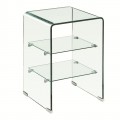 Glasser Clear Ραφιέρα 40X40X60Cm Γυαλί 10/5Mm
