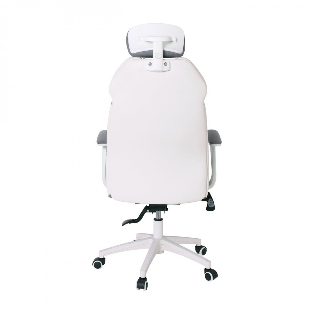 ΠΟΛΥΘΡΟΝΑ ΔΙΕΥΘΥΝΤΙΚΗ BF8300 ΓΚΡΙ/PU ΑΣΠΡΟ
