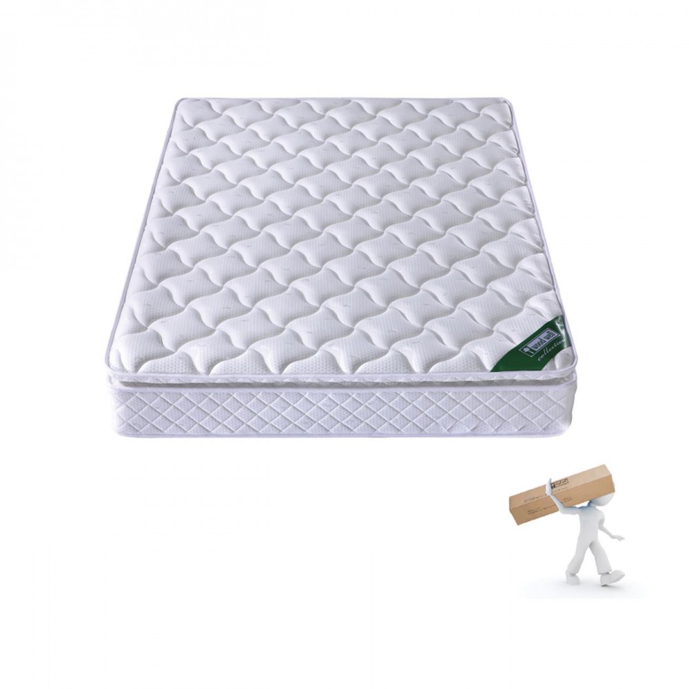 ΣΤΡΩΜΑ BONNELL SPRING ΜΕ ΑΝΩΣΤΡΩΜΑ (90X190/24) (ROLL PACK)