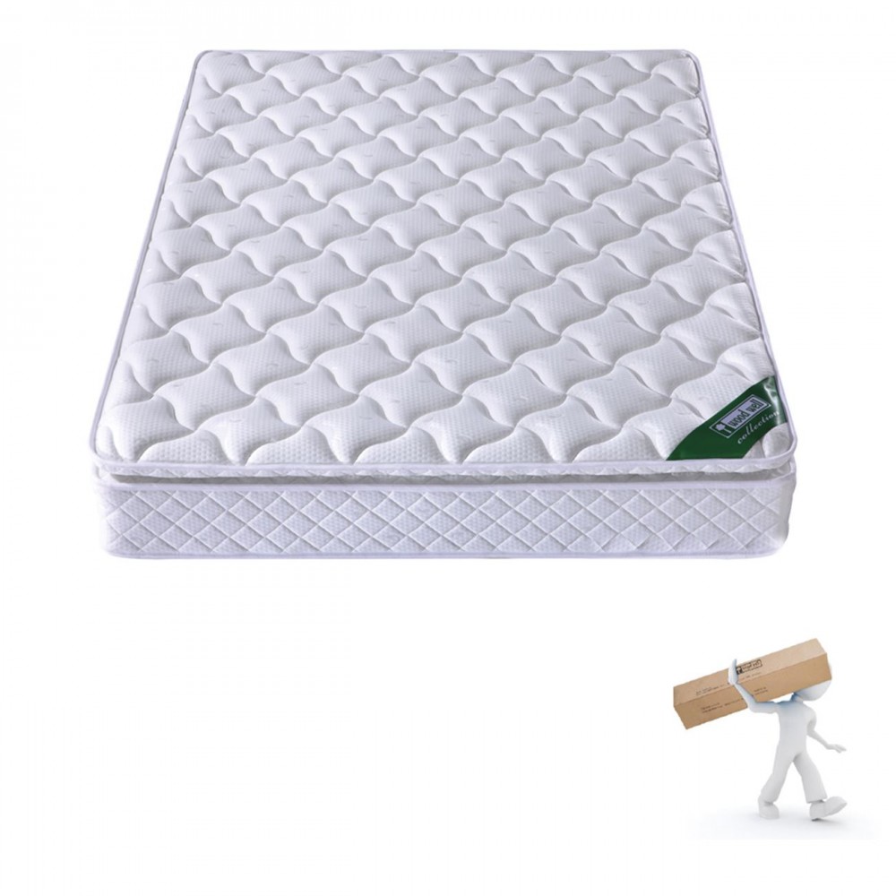 ΣΤΡΩΜΑ BONNELL SPRING ΜΕ ΑΝΩΣΤΡΩΜΑ (90X200/24) (ROLL PACK)