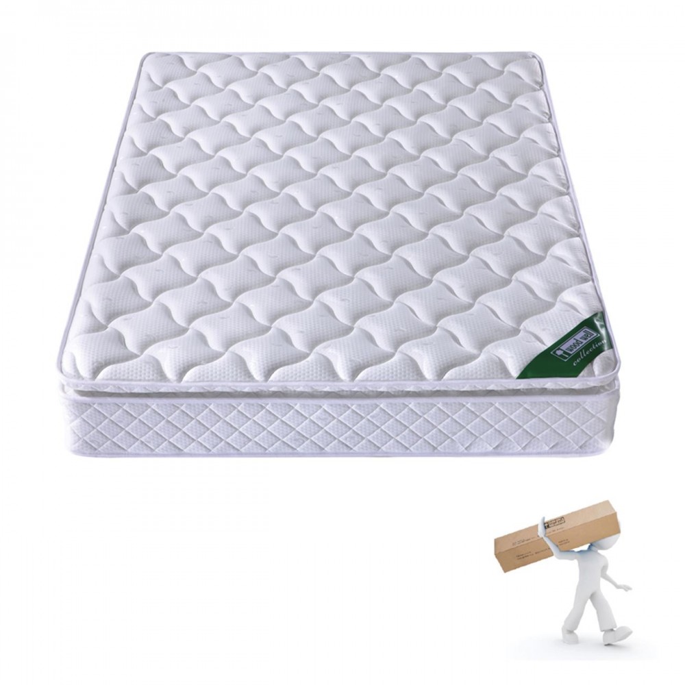 ΣΤΡΩΜΑ POCKET SPRING ΜΕ ΑΝΩΣΤΡΩΜΑ (150X200/30) MEMORY FOAM (ROLL PACK)