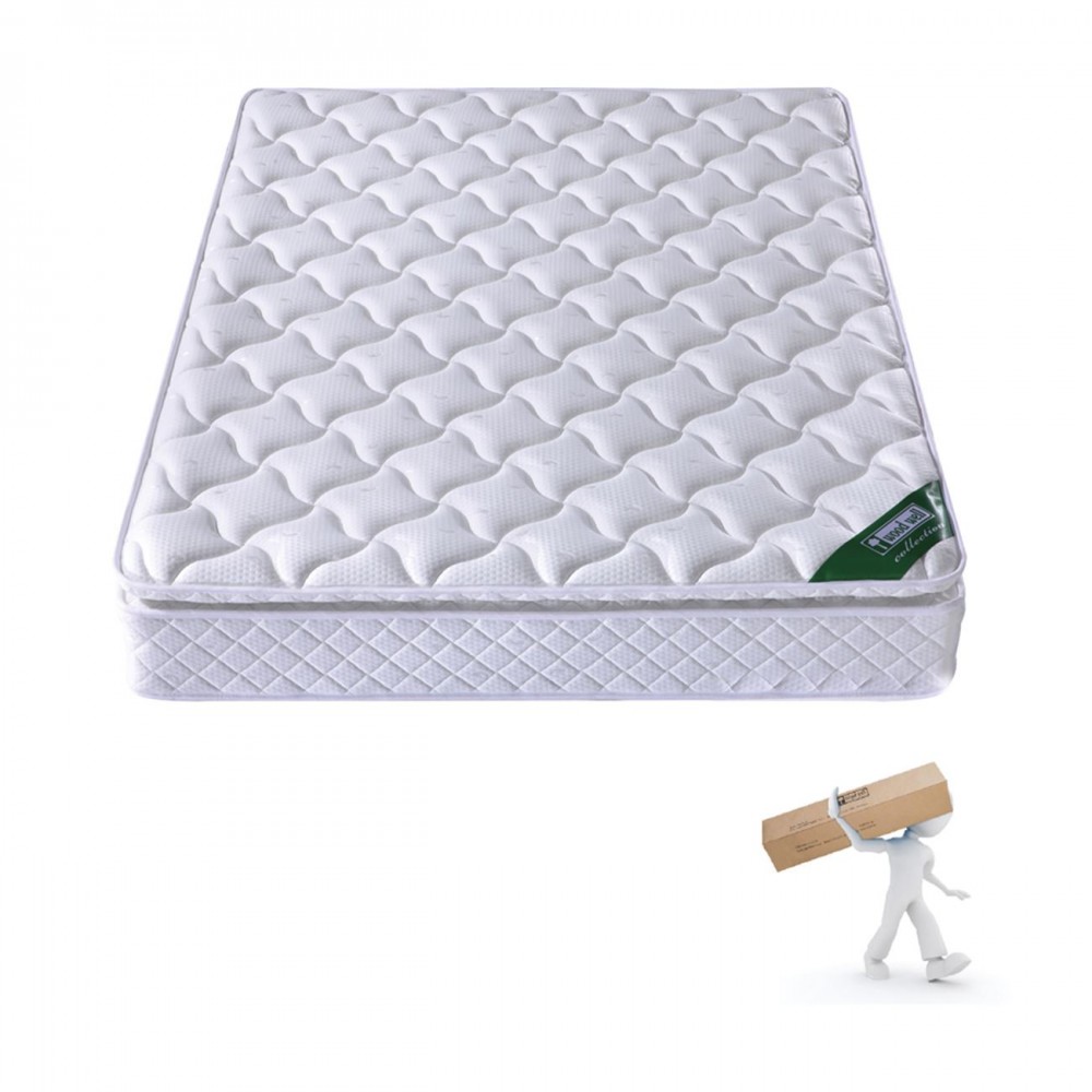 ΣΤΡΩΜΑ POCKET SPRING ΜΕ ΑΝΩΣΤΡΩΜΑ (160X200/30) MEMORY FOAM (ROLL PACK)