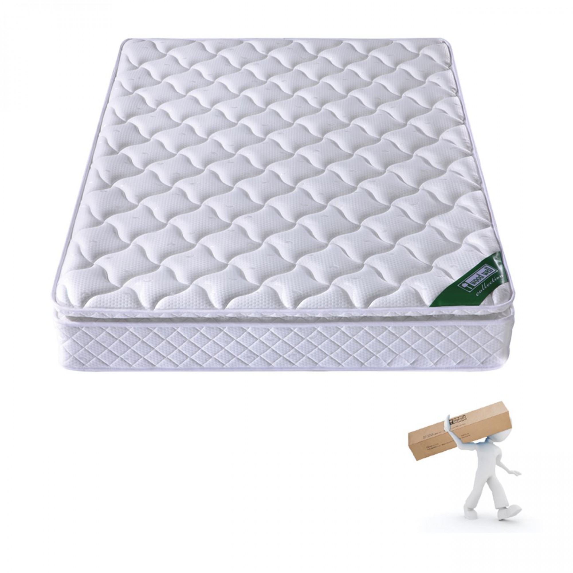 ΣΤΡΩΜΑ POCKET SPRING ΜΕ ΑΝΩΣΤΡΩΜΑ (180X200/30) MEMORY FOAM (ROLL PACK ...
