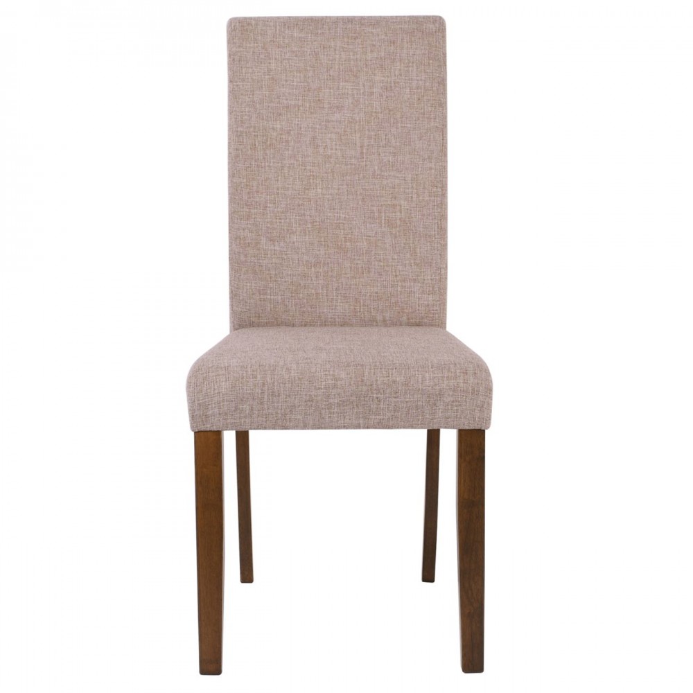 ΚΑΡΕΚΛΑ OPTIMAL (43X54X93) GREEN WALNUT/ΥΦΑΣΜΑ ΜΠΕΖ (Σετ 2τμχ)