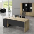 Project Γραφείο -Δεξ-220X200X75Cm Γωνία Sonoma/γκρι