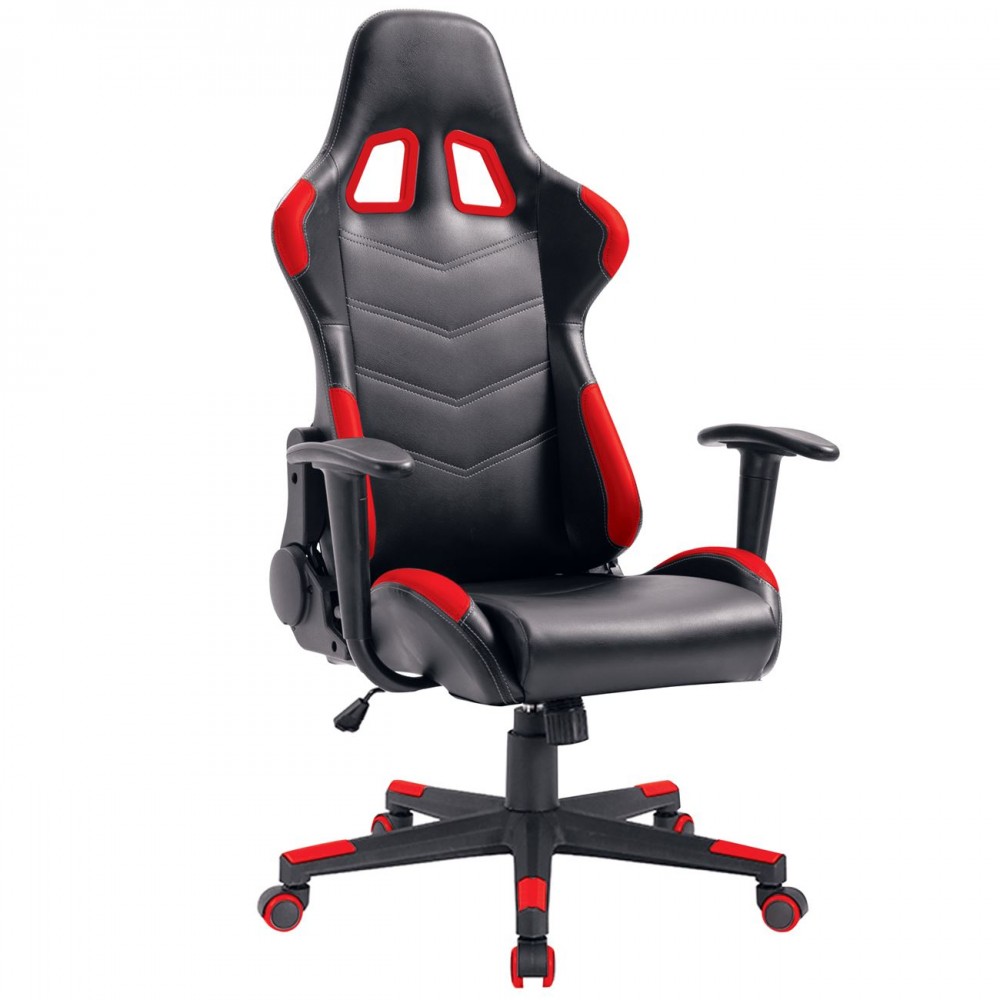 Bf9150 Gaming Πολυθρόνα Διευθ/ντή Pvc Μαύρο/κόκκινο