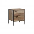 Pallet-W Κομοδίνο 44X40X50 Antique Oak Ε8433,W	