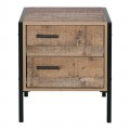 Pallet-W Κομοδίνο 44X40X50 Antique Oak Ε8433,W	