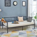 Queen Daybed 90X190Cm Μεταλ.μαύρο