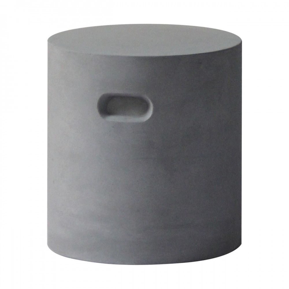 ΣΚΑΜΠΩ CONCRETE CYLINDER (Φ.37 Υ.40CM) CEMENT GREY