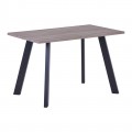 Baxter Τραπέζι 120X70Cm Sonoma Oak/βαφή Μαύρη