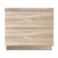 Decon Κομοδίνο 40X40X45Cm Sonoma Ε7393,2