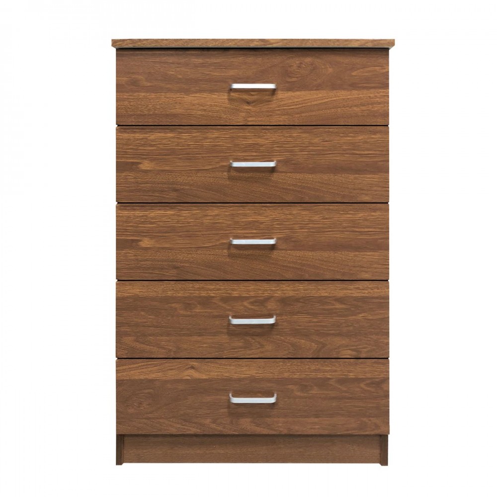 Drawer Συρταριέρα 5-Συρτ.60X40X97Cm Καρυδί