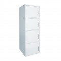 Closet Ντουλάπι Βοηθητικό 42X30X106Cm Άσπρο