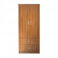 Closet Ντουλάπα 80X50X180Cm Καρυδί Ε8384,3