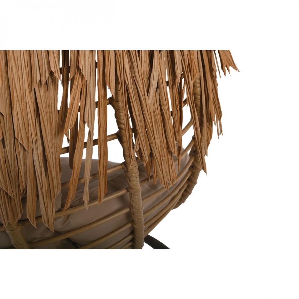 Salsa Tropic Κρεμαστή Πολυθ.steel Brown/wicker Φυσικό/μαξ.μπεζ
