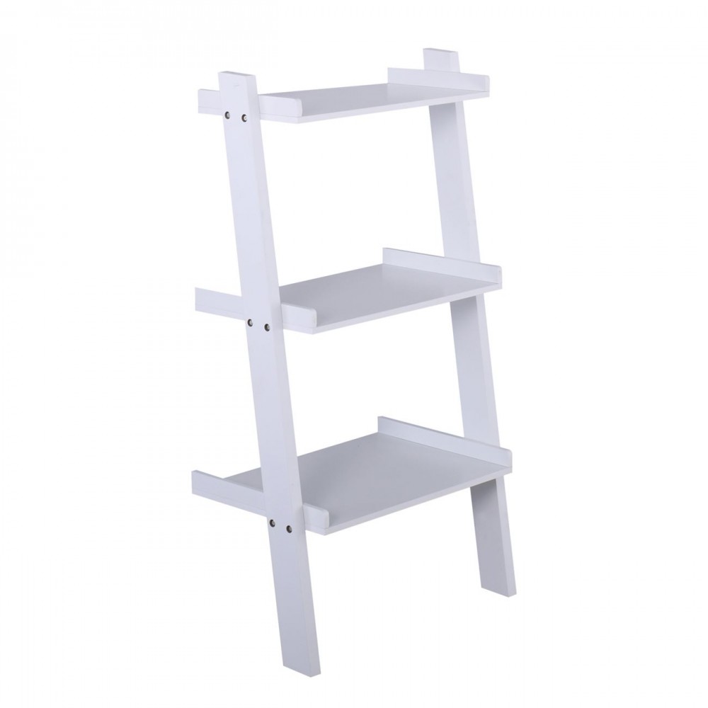 Step Βιβλιοθήκη-Ραφιέρα 56X33X101Cm Άσπρη