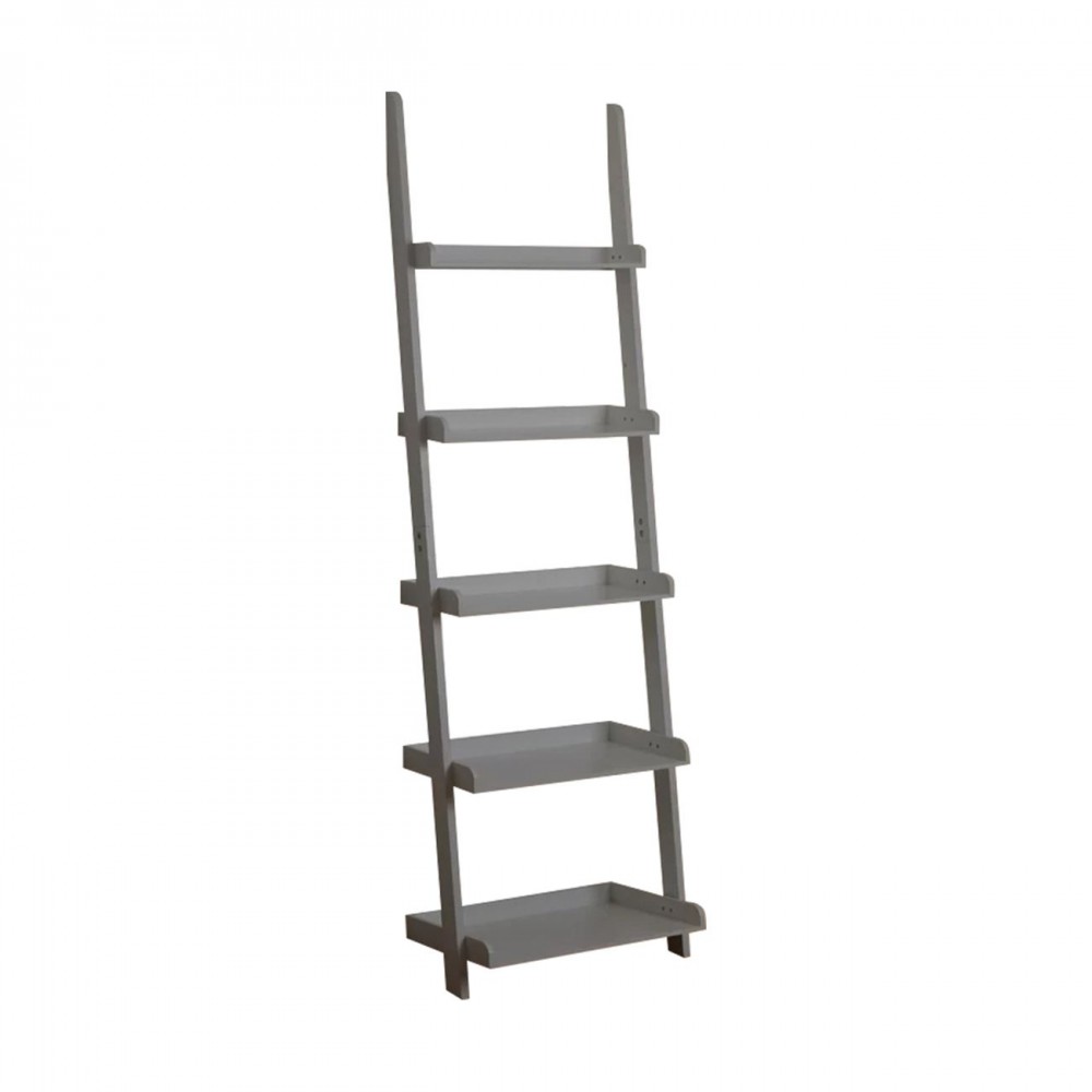 Shelf Βιβλιοθήκη-Ραφιέρα 56X32X189Cm Γκρι