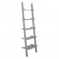 Shelf Βιβλιοθήκη-Ραφιέρα 56X32X189Cm Γκρι
