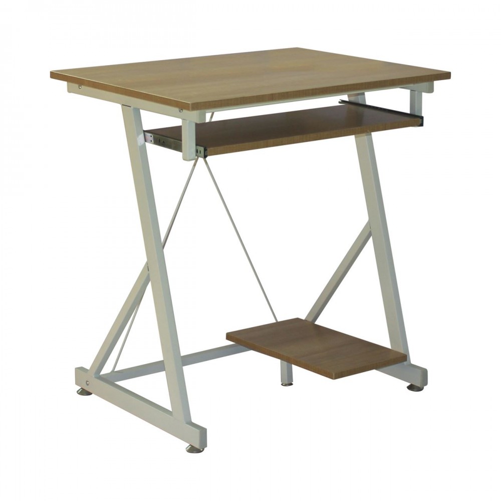 Unit Γραφείο Η/υ 70X55Cm Άσπρο/sonoma