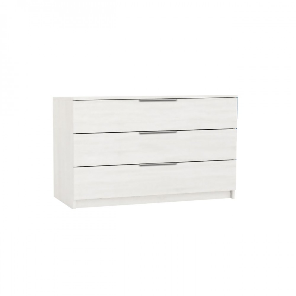 Drawer Συρταριέρα 3-Σ 80X40X64Cm Άσπρη Ε760,3