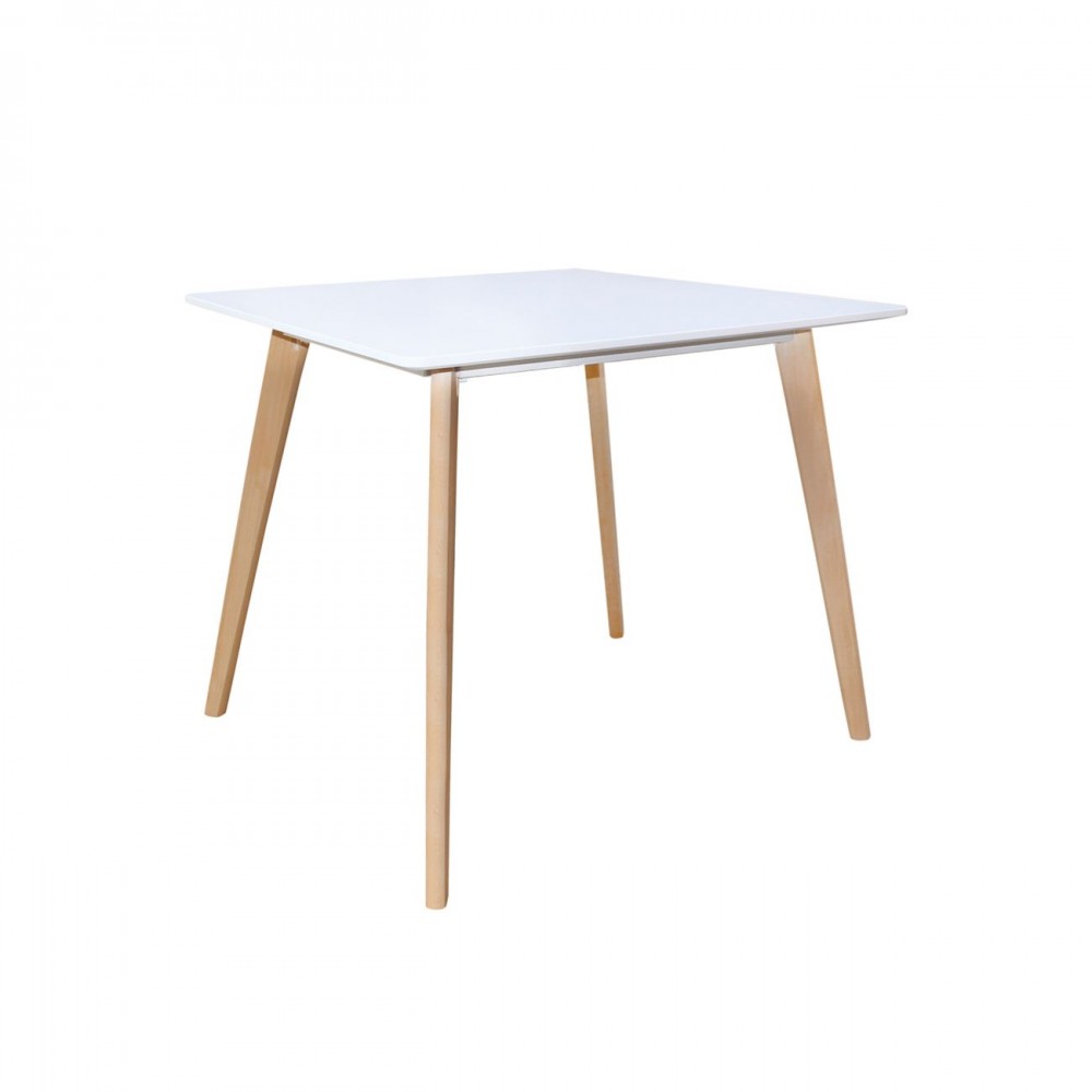 Martin Τραπέζι 80X80Cm Άσπρο